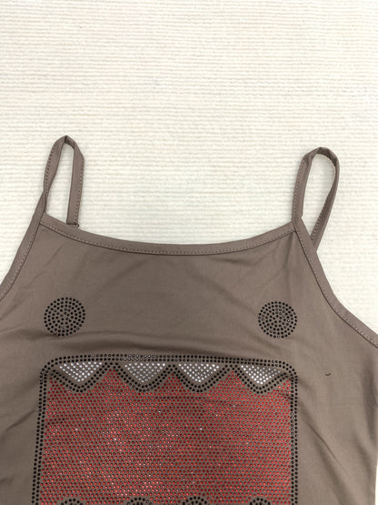 Dame Y2K streetwear tanktop med tegneserieprint – trendy top til sommer og fritid