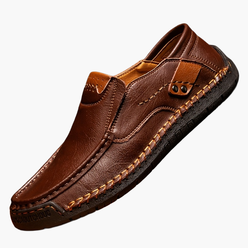 Męskie wsuwane buty rekreacyjne w stylu vintage na co dzień i czas wolny