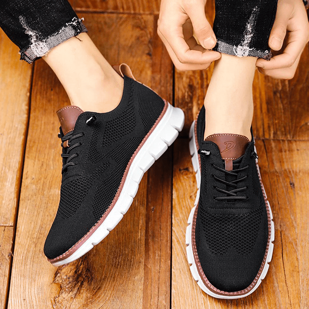 Heren sneakers comfort dagelijks modern stijl – Ademend vrijetijdsschoenen voor werk & vrije tijd