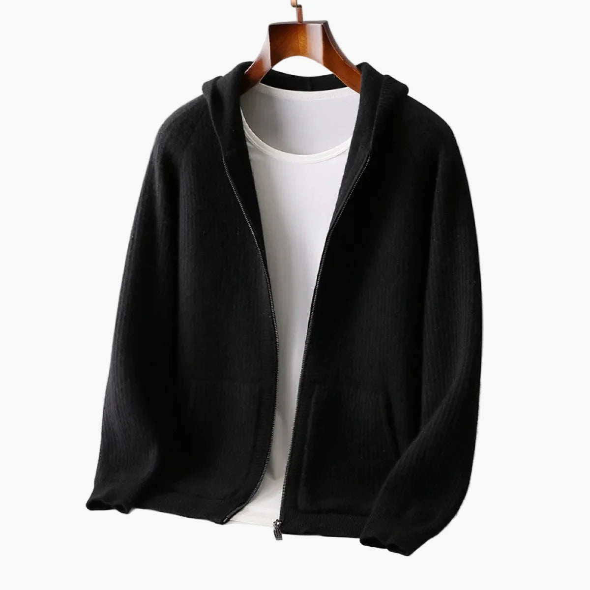 Felpa premium da uomo con cappuccio – Maglione moderno a maglia per tutti i giorni e tempo libero