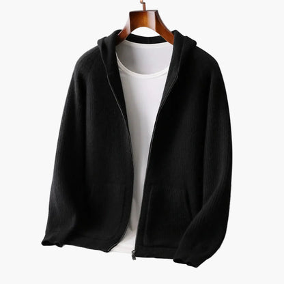 Felpa premium da uomo con cappuccio – Maglione moderno a maglia per tutti i giorni e tempo libero