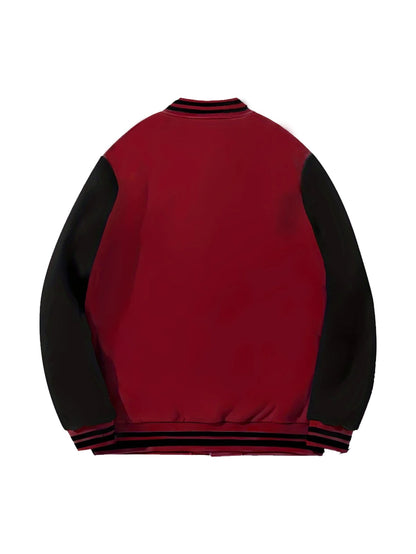 Herren College Jacke & Jogginghose Set Zweiteiler mit Los Angeles Print
