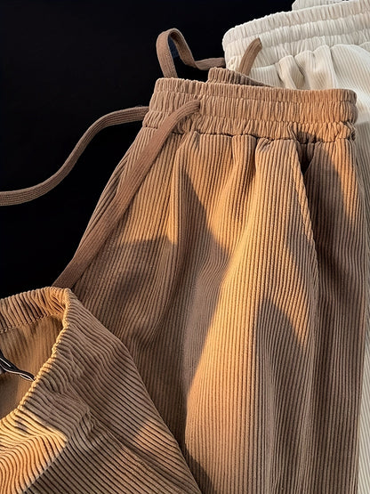 Pantaloni da jogging plissettati da uomo Modern Fit comodo – Stile urbano e comfort per tutti i giorni e il tempo libero