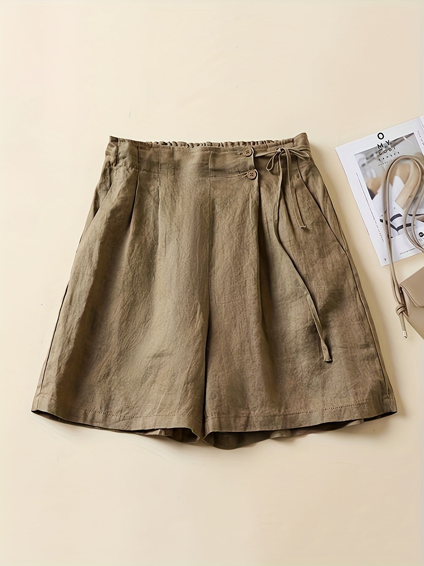 Shorts femme au style décontracté pour le quotidien et les loisirs