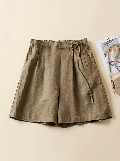 Shorts femme au style décontracté pour le quotidien et les loisirs