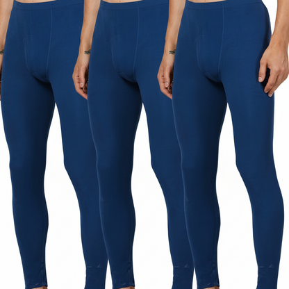 Herren Thermounterhose 3er-Pack, Lang & Warm, mit Gummibund