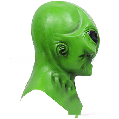 Masque alien Halloween – Masque en latex effrayant pour adultes, déguisement et décoration de fête