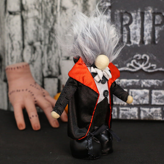 Halloween Vampyr Dekorationsfigur – Kuslig bordsdekoration för Halloween-fester
