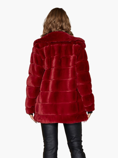 Damen Trendige Steppjacke mit Kapuze – Modischer Alltagsmantel für Herbst und Winter