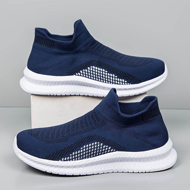 Sneaker Slip-On Uomo Stile Street Scarpe Tempo Libero