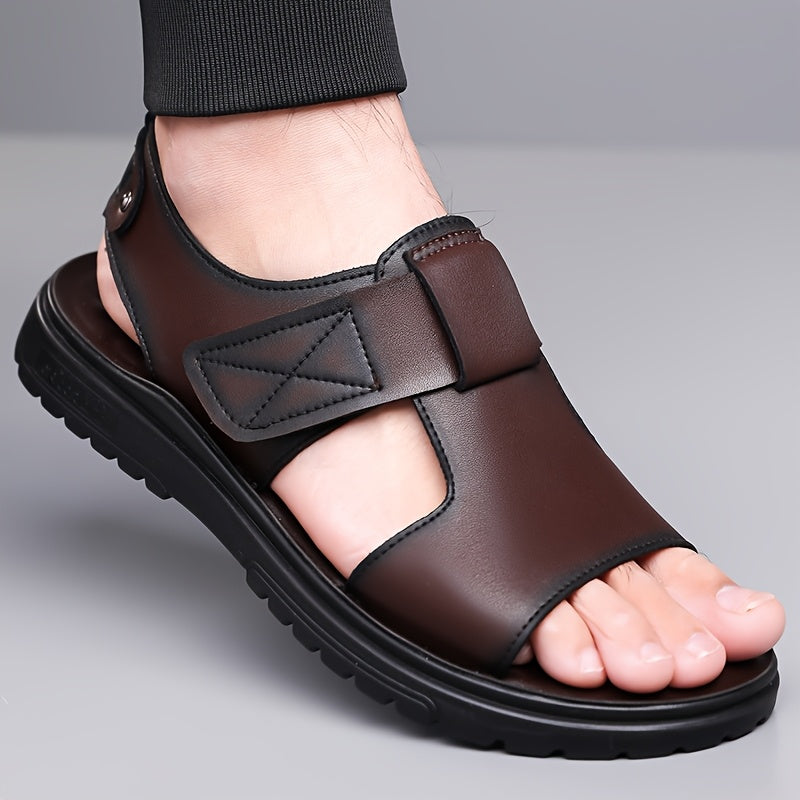 Sandalias de exterior para hombre con diseño vintage y suela robusta – Perfectas para ocio y uso diario