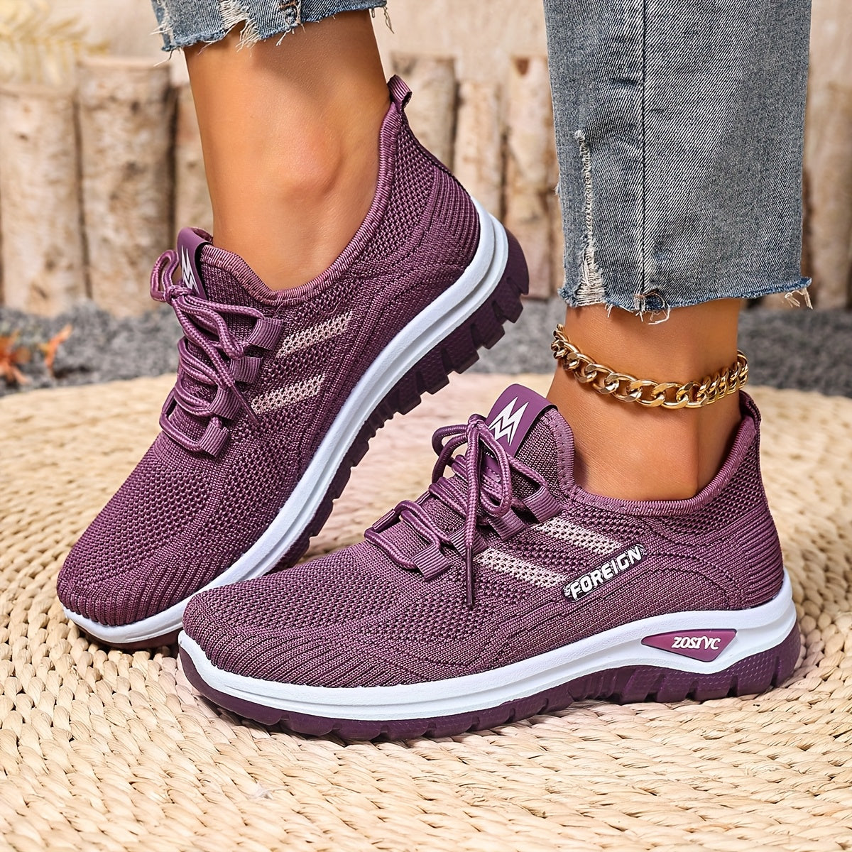 Dames Sneakers Vrijetijdsschoenen Sportschoenen Comfort Licht Ademend Hardlopen