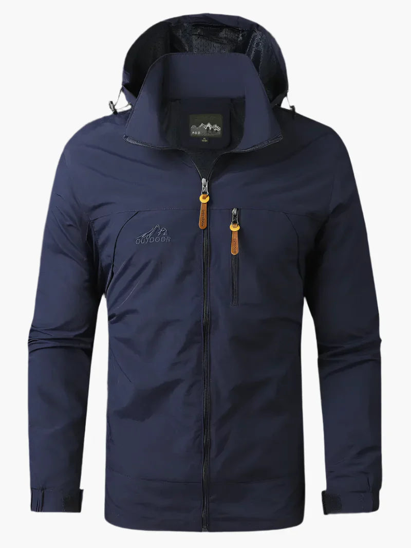 Veste fonctionnelle outdoor homme – Imperméable et coupe-vent pour aventures et quotidien