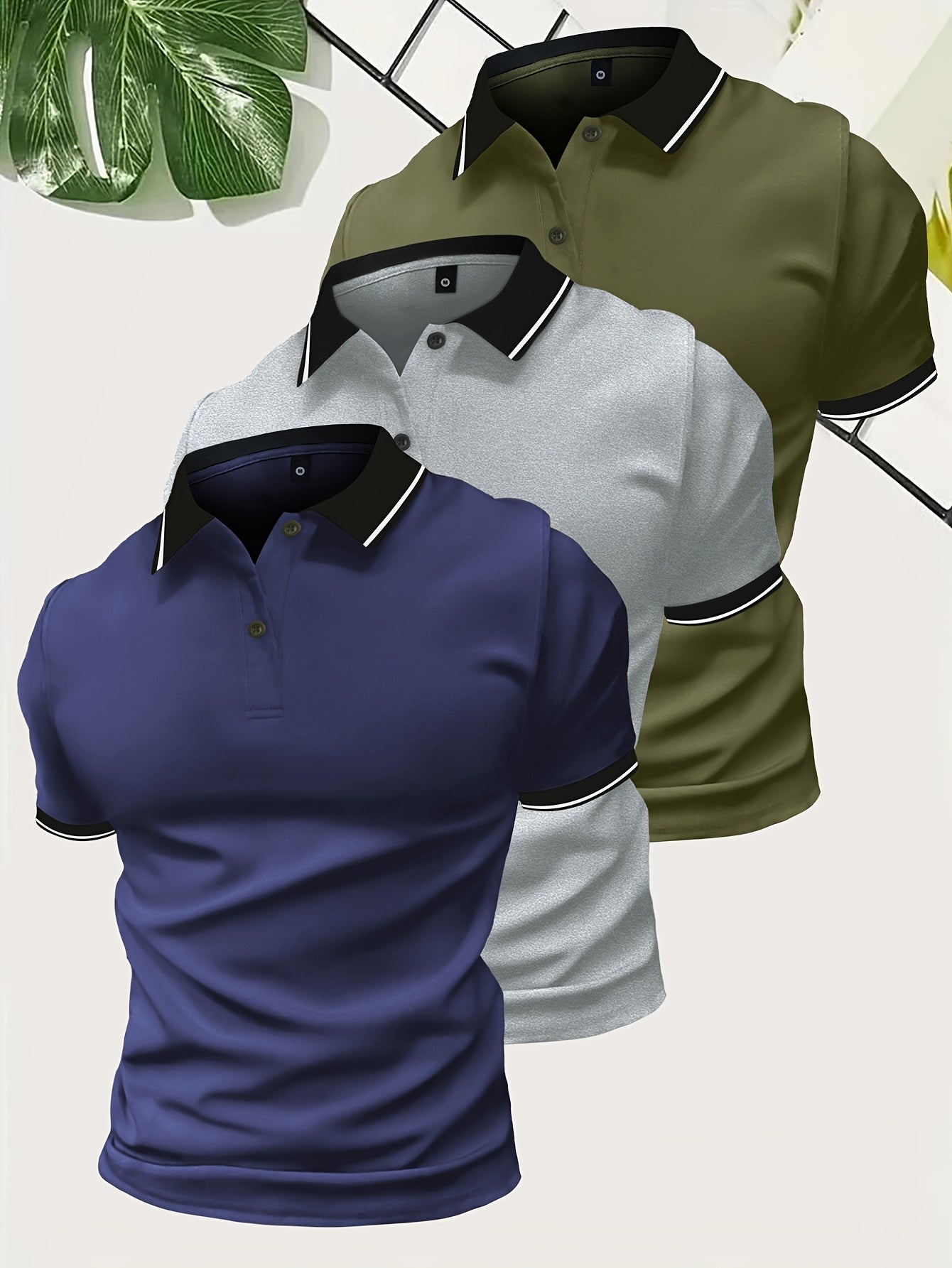 Męska koszulka polo w nowoczesnym stylu casual – idealna na czas wolny i na co dzień