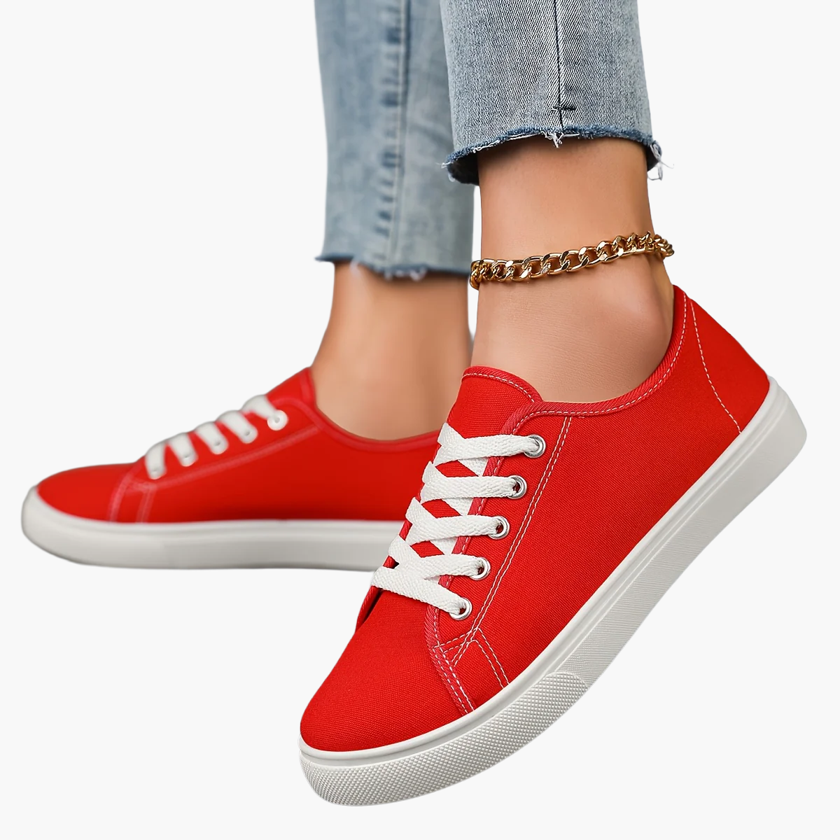 Sneaker da donna casual dal design low-top per tutti i giorni e il tempo libero