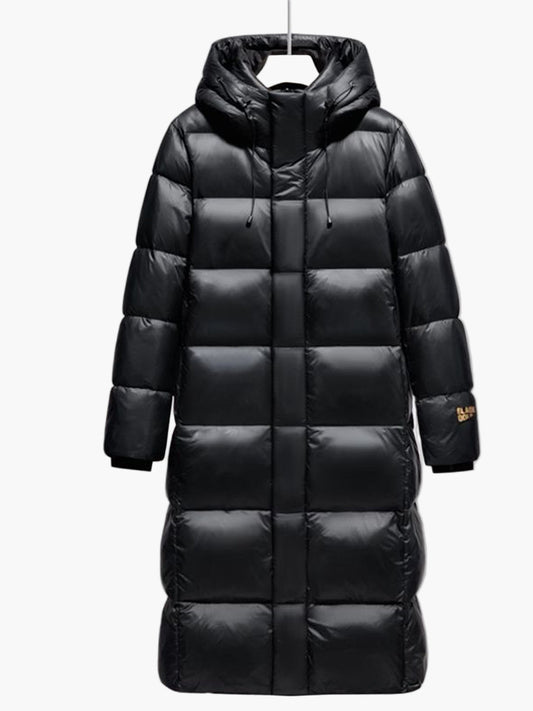 Cappotto imbottito da uomo invernale con cappuccio – Piumino casual lungo per giornate fredde