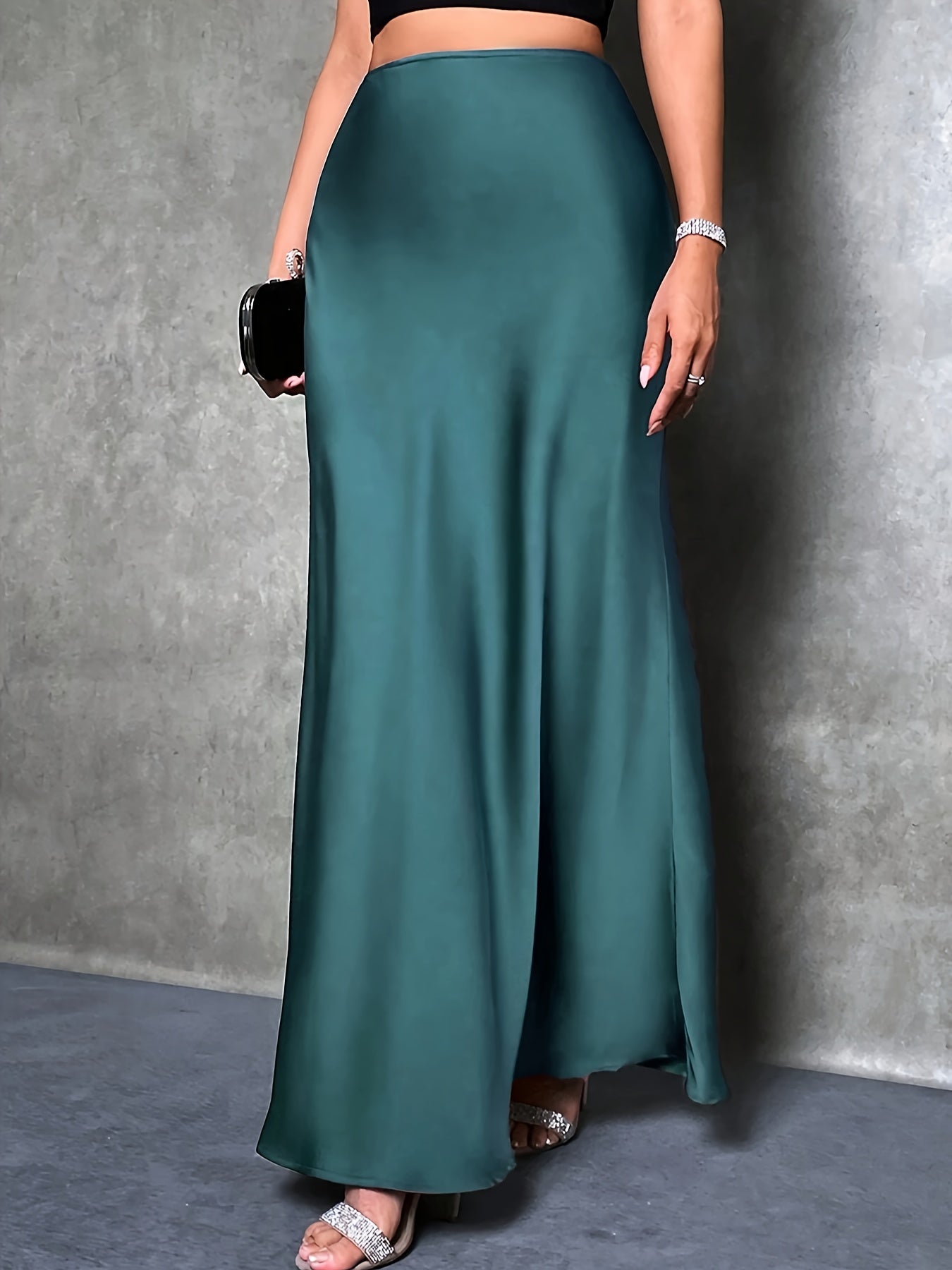 Jupe longue élégante pour femme pour soirée et occasions festives – style fluide