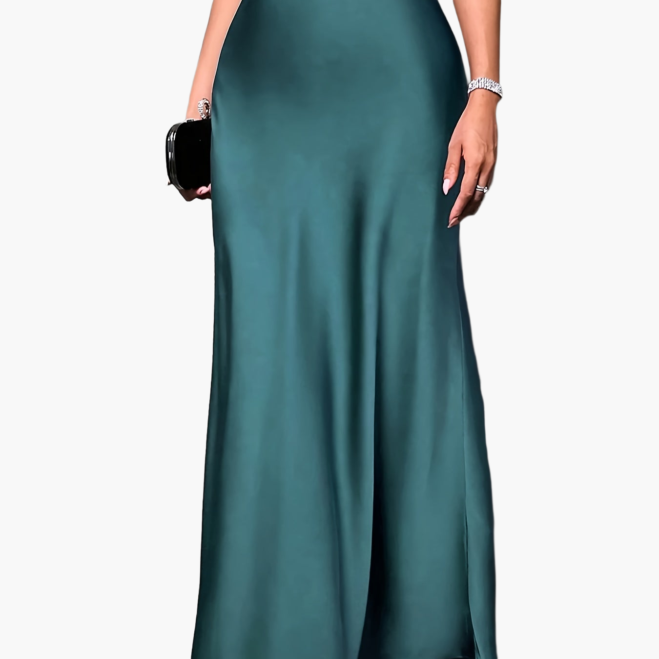 Jupe longue élégante pour femme pour soirée et occasions festives – style fluide