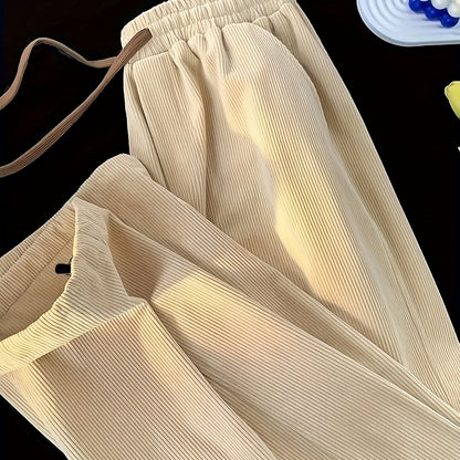 Pantaloni da jogging plissettati da uomo Modern Fit comodo – Stile urbano e comfort per tutti i giorni e il tempo libero