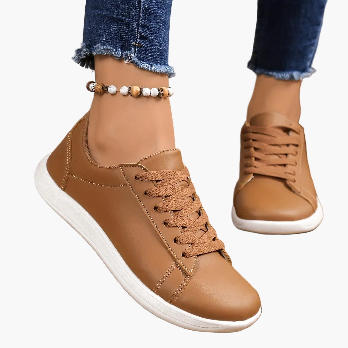 Damen Sneaker Freizeit Klassisch Bequem Alltagsmode
