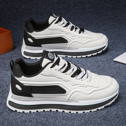 Unisex Sneaker mit Kontrastfarben, Freizeit Sportschuh