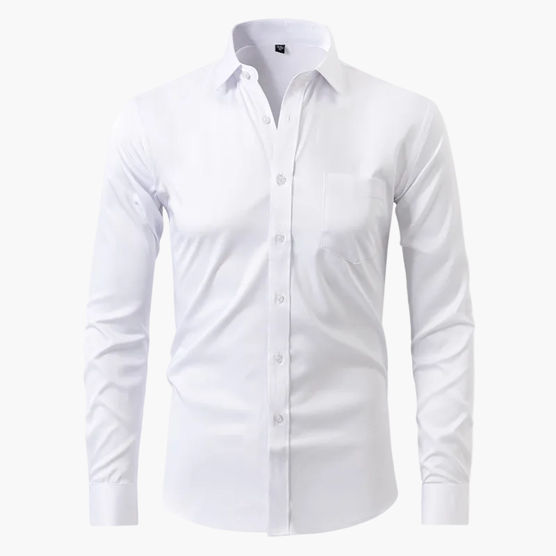 Heren business vrijetijdshemd – elegant slim fit overhemd voor kantoor & dagelijks gebruik