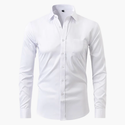 Heren business vrijetijdshemd – elegant slim fit overhemd voor kantoor & dagelijks gebruik