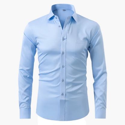 Heren business vrijetijdshemd – elegant slim fit overhemd voor kantoor & dagelijks gebruik