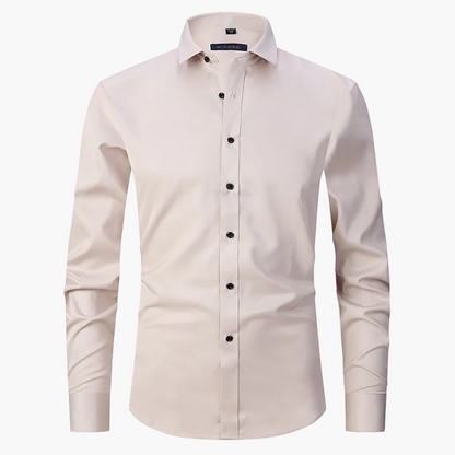 Heren business vrijetijdshemd – elegant slim fit overhemd voor kantoor & dagelijks gebruik