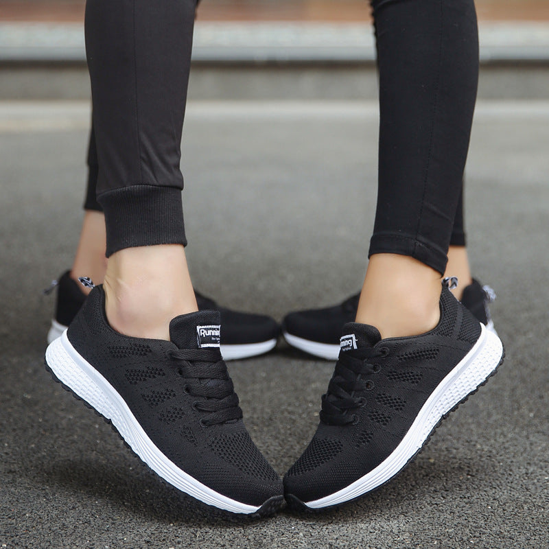 Chaussures de course respirantes et confortables pour femmes – Baskets de loisirs sportives