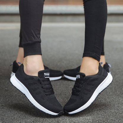 Chaussures de course respirantes et confortables pour femmes – Baskets de loisirs sportives
