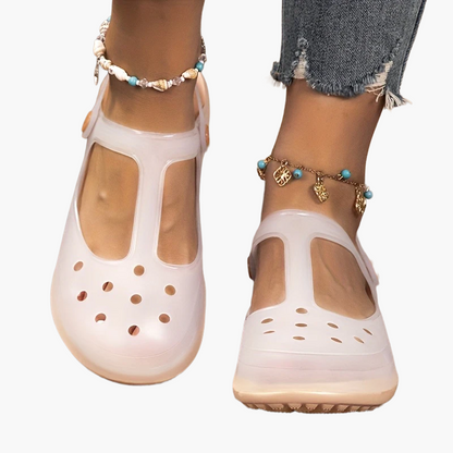 Damen Komfort-Sommersandalen – Modische Freizeit Mary Jane Schuhe für den Alltag