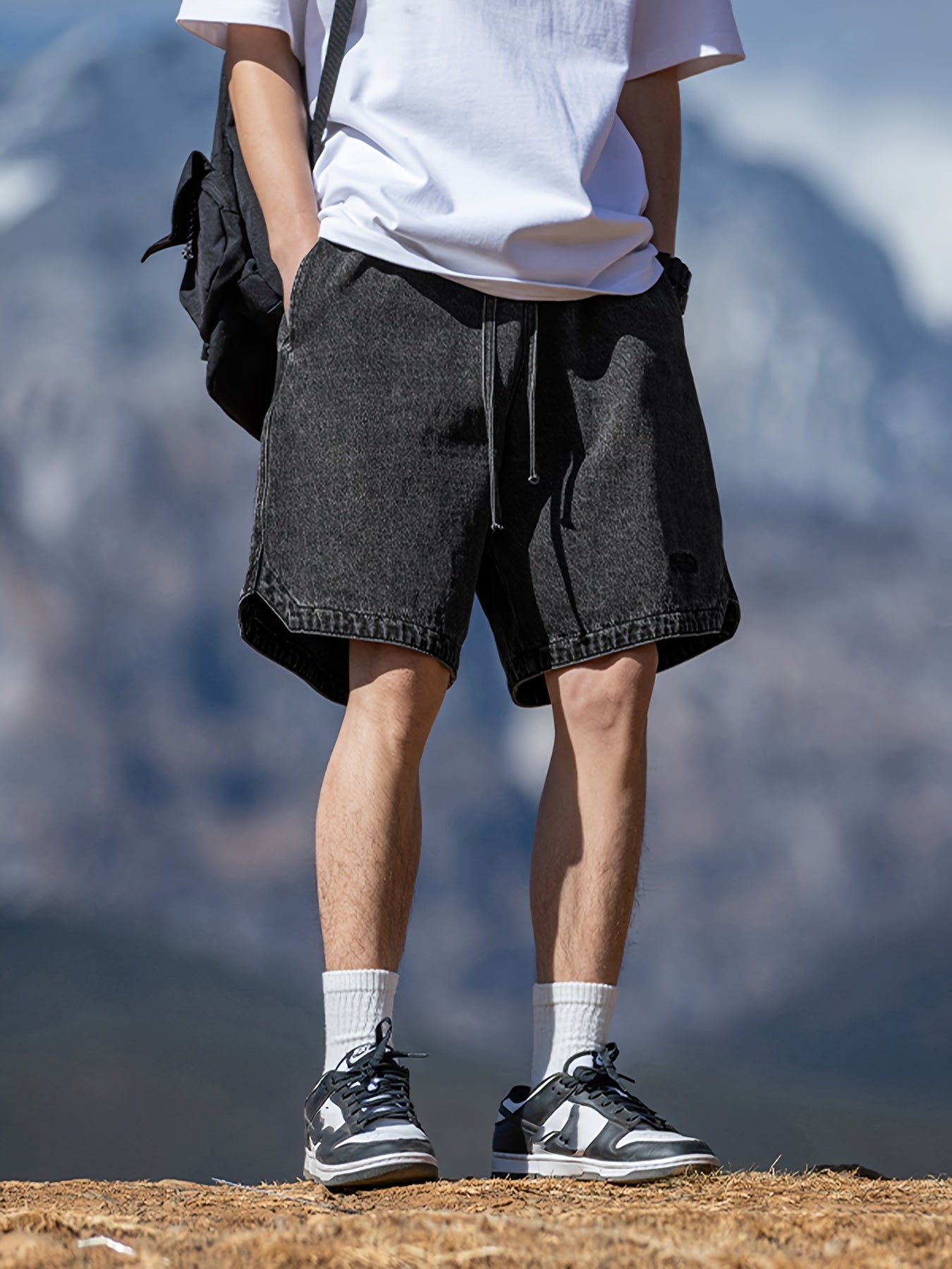 Herren Casual Relaxed Fit Shorts für Outdoor und Freizeit – Streetstyle Bermuda