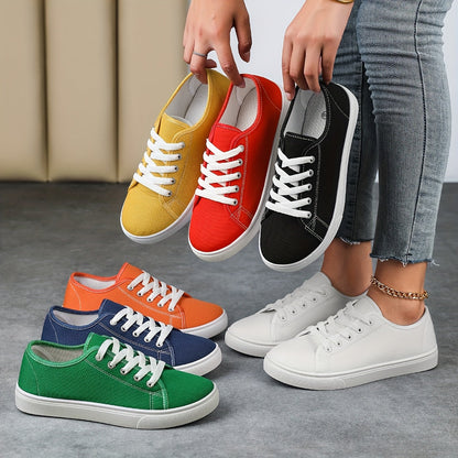 Sneaker da donna casual dal design low-top per tutti i giorni e il tempo libero