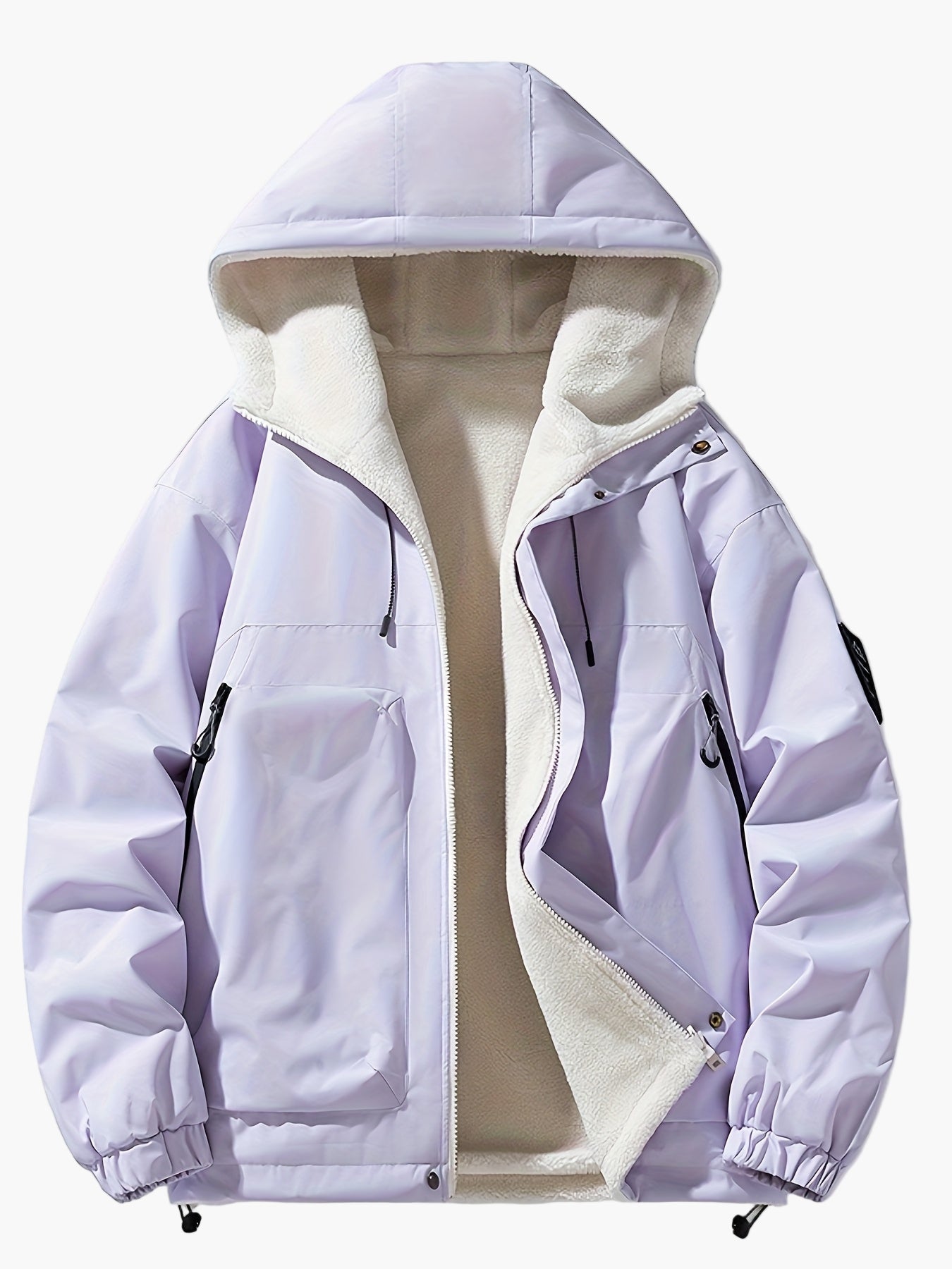 Heren vrijetijds winterjas met capuchon – Modieuze outdoor overgangsjas, dagelijks & streetwear