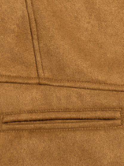 Herren Weste mit V-Ausschnitt, Knöpfen und Kette, Unifarben, Slim Fit