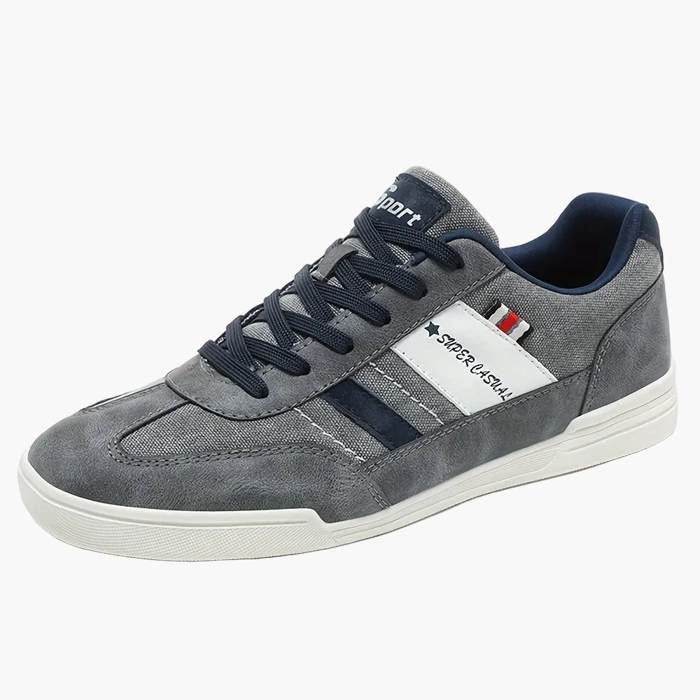 Męskie sneakersy w stylu vintage, super casual na co dzień i czas wolny