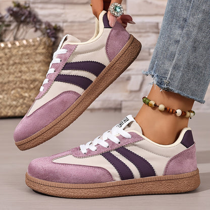 Dame Retro Sneakers Hverdag Street Style Fritidssko