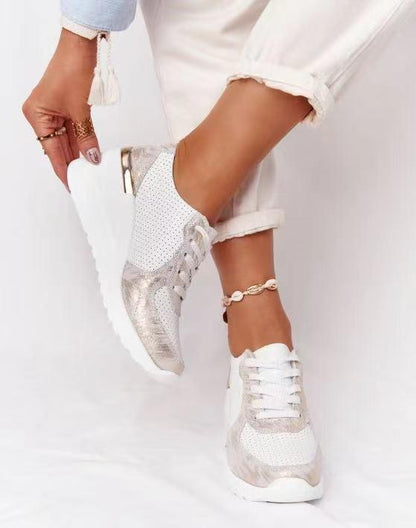 Damen Sneaker mit Keilabsatz – Trendige Freizeitschuhe für Alltag & Mode