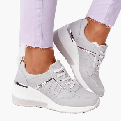 Damen Sneaker mit Keilabsatz – Trendige Freizeitschuhe für Alltag & Mode