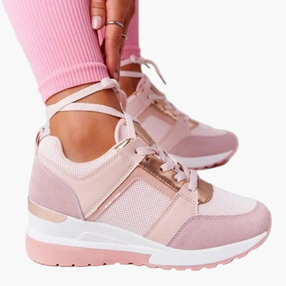 Damen Sneaker mit Keilabsatz – Trendige Freizeitschuhe für Alltag & Mode