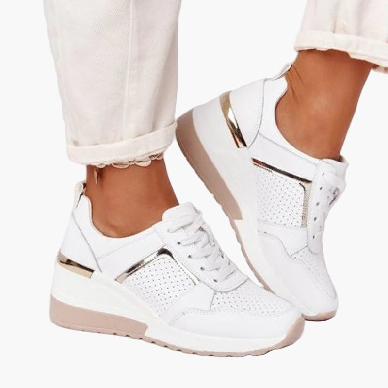 Damen Sneaker mit Keilabsatz – Trendige Freizeitschuhe für Alltag & Mode