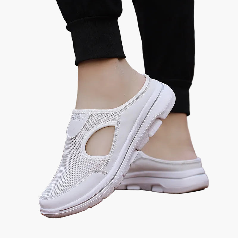 Herren Komfort-Slipper für Alltag und Freizeit – Atmungsaktive Sport Clogs