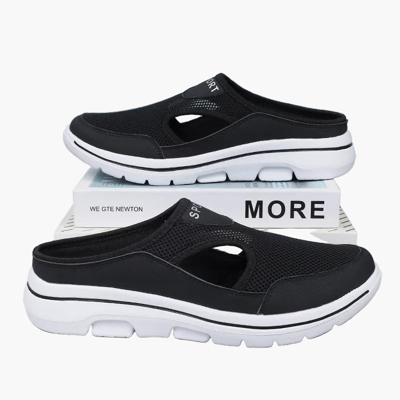 Herren Komfort-Slipper für Alltag und Freizeit – Atmungsaktive Sport Clogs