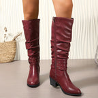 Ragnhild | Enkellaarsjes in slouchy look voor dames met bandjes en gespen