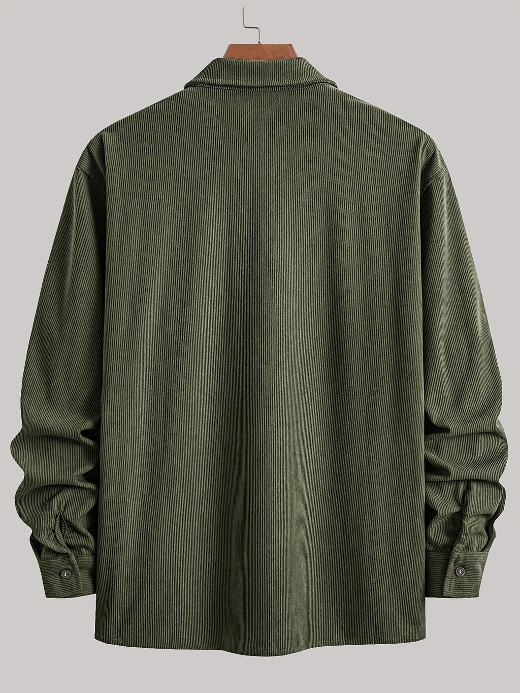 Bryce | Overshirt met lange mouwen, zakken en knopen voor heren