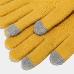 Breiset voor dames met muts, sjaal en handschoenen