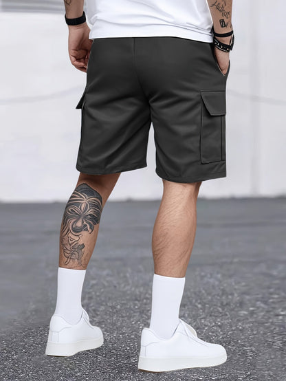 Herren Cargo Shorts mit Taschen – Lässige Streetwear Kurze Hose für Alltag und Freizeit
