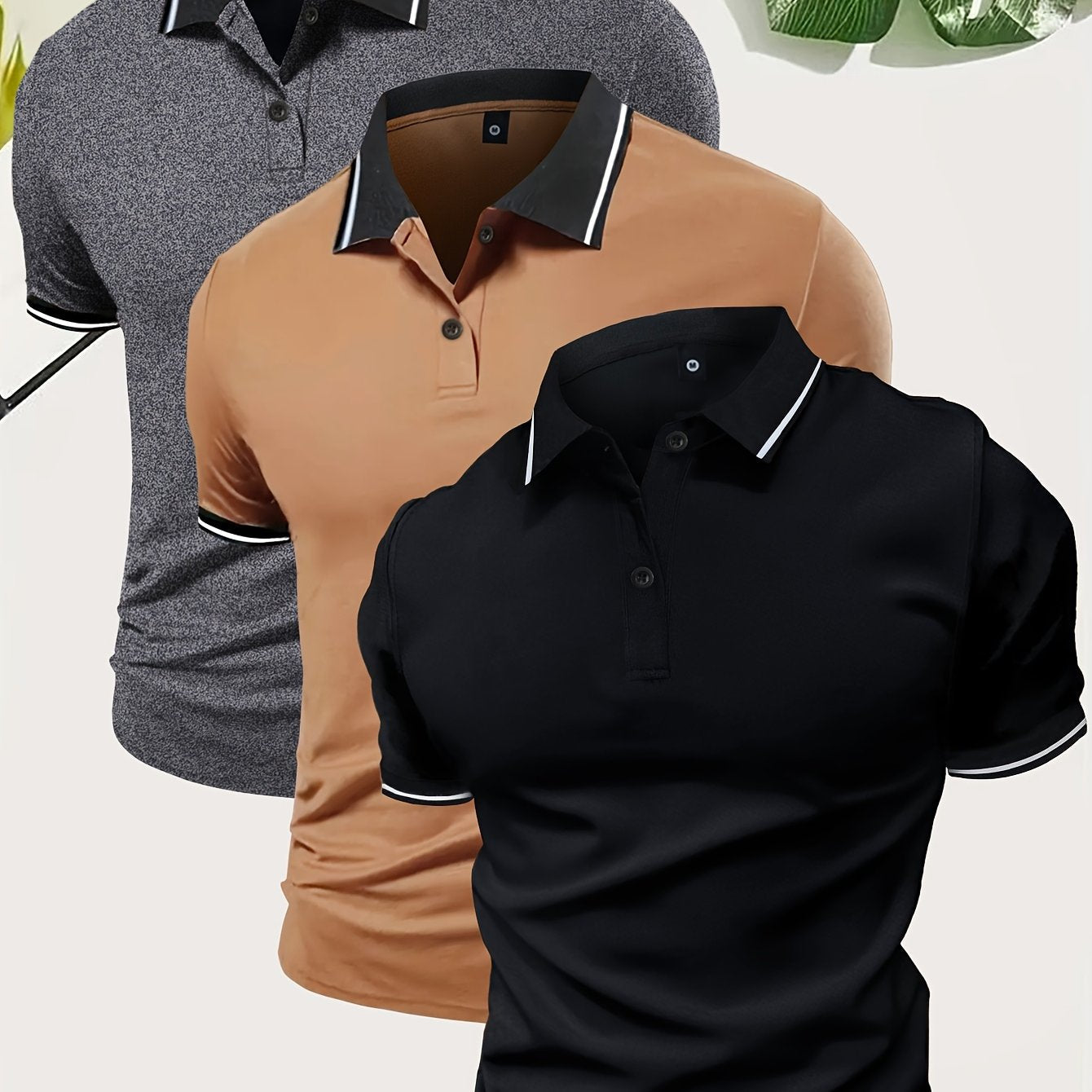 Męska koszulka polo w nowoczesnym stylu casual – idealna na czas wolny i na co dzień