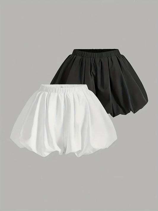 Damen Ballonshorts Modisch Voluminös für Trendige Outfits